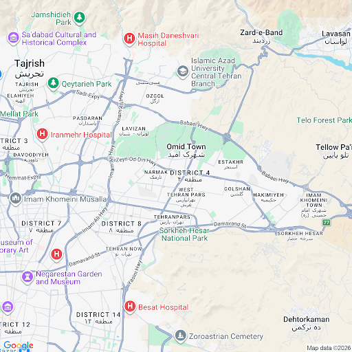 Tehran District 4, Iran